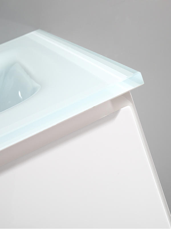 60cm weißes kleines wandhängendes Badezimmerschrank-Set